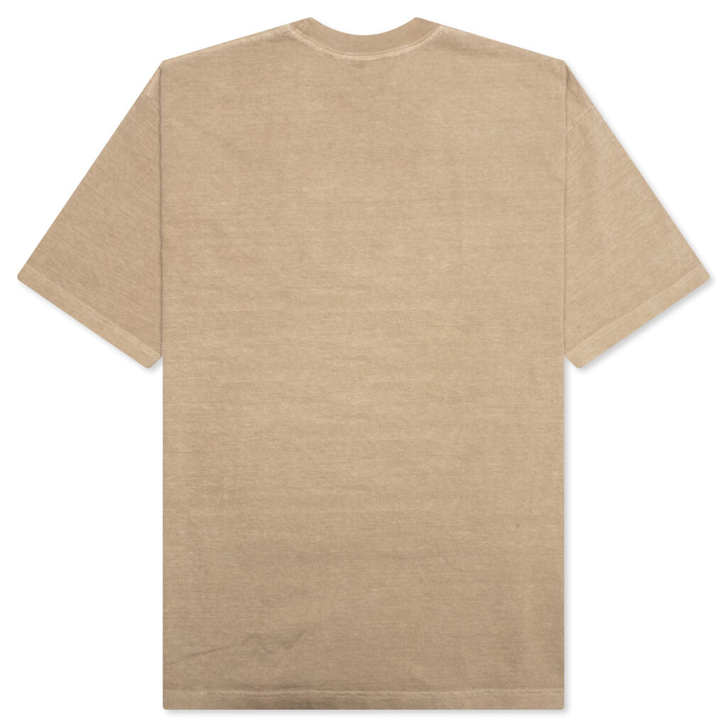 Warning S/S Tee - Beige