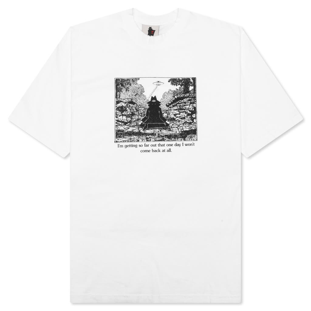 Warning S/S Tee - White