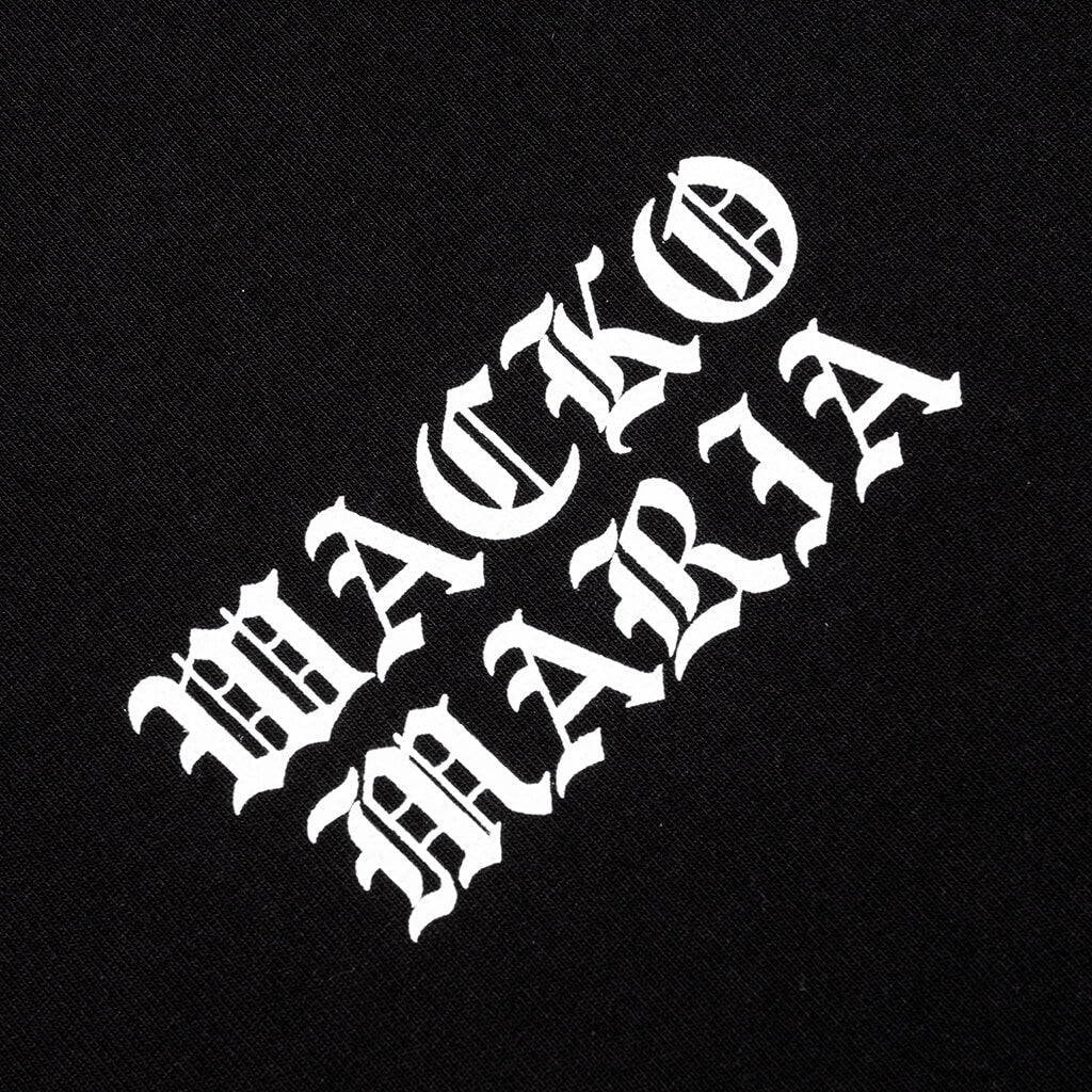 Washed Heavyweight Crewneck T-Shirt Type 2 - Black
