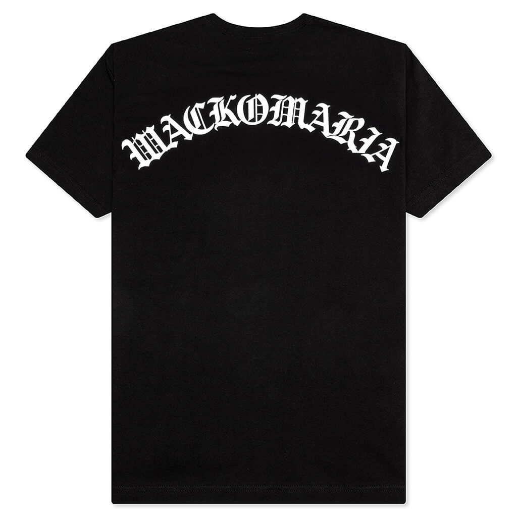 Washed Heavyweight Crewneck T-Shirt Type 2 - Black