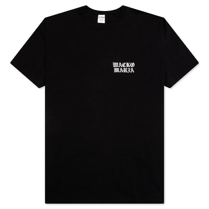 Washed Heavyweight Crewneck T-Shirt Type 2 - Black