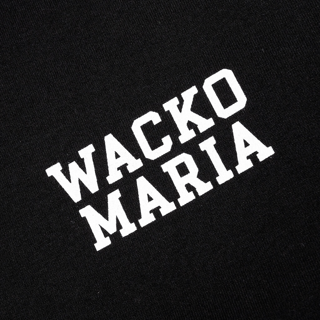 Washed Heavyweight Crewneck T-Shirt Type 5 - Black