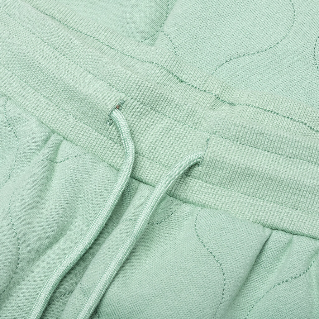 Wave Quilted Easy Pants - Matcha