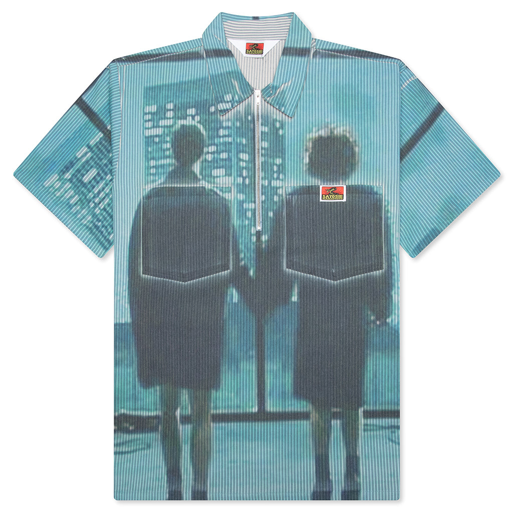 Weird Time Shirt - Blue/Multi