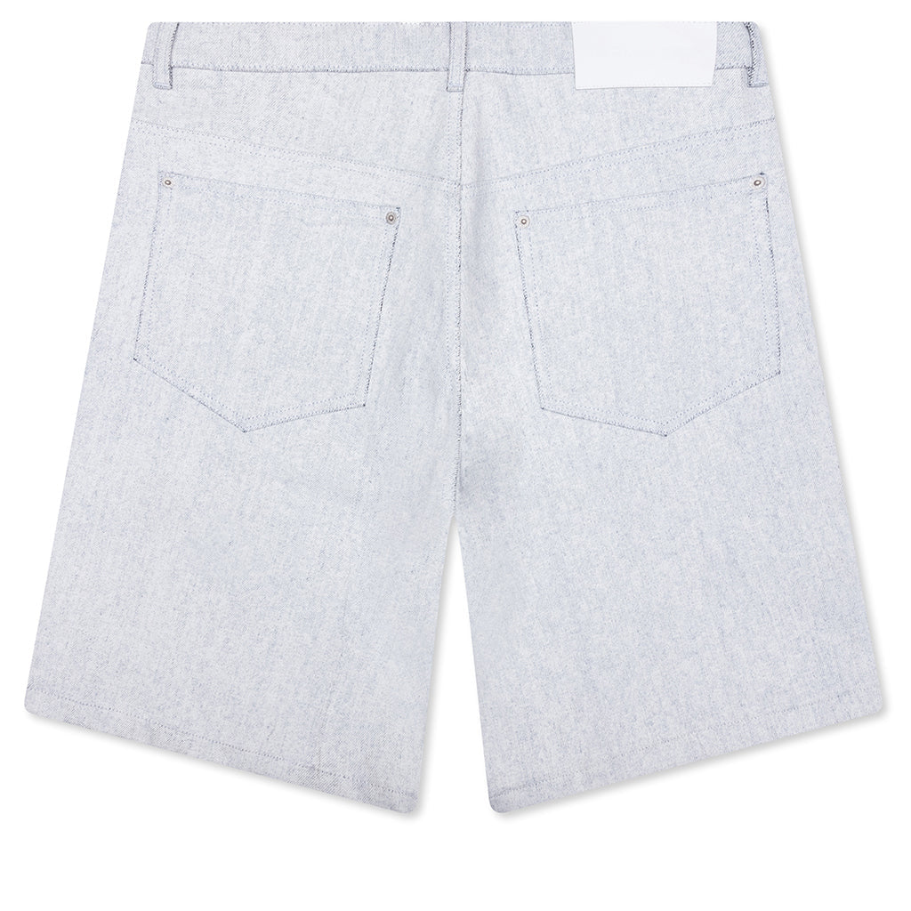 Whiteout Baggy Jorts - Off White