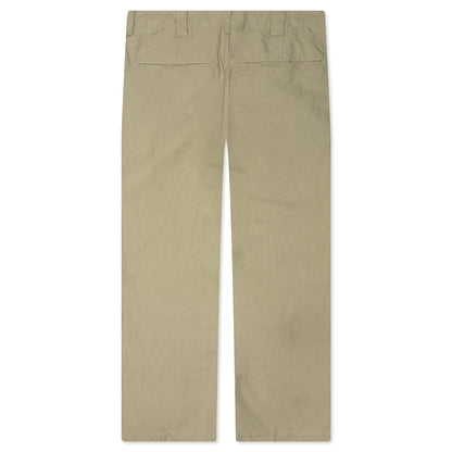 Wide Chino Pants - Light Green