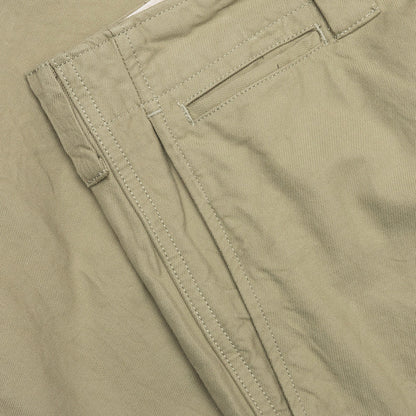 Wide Chino Pants - Light Green