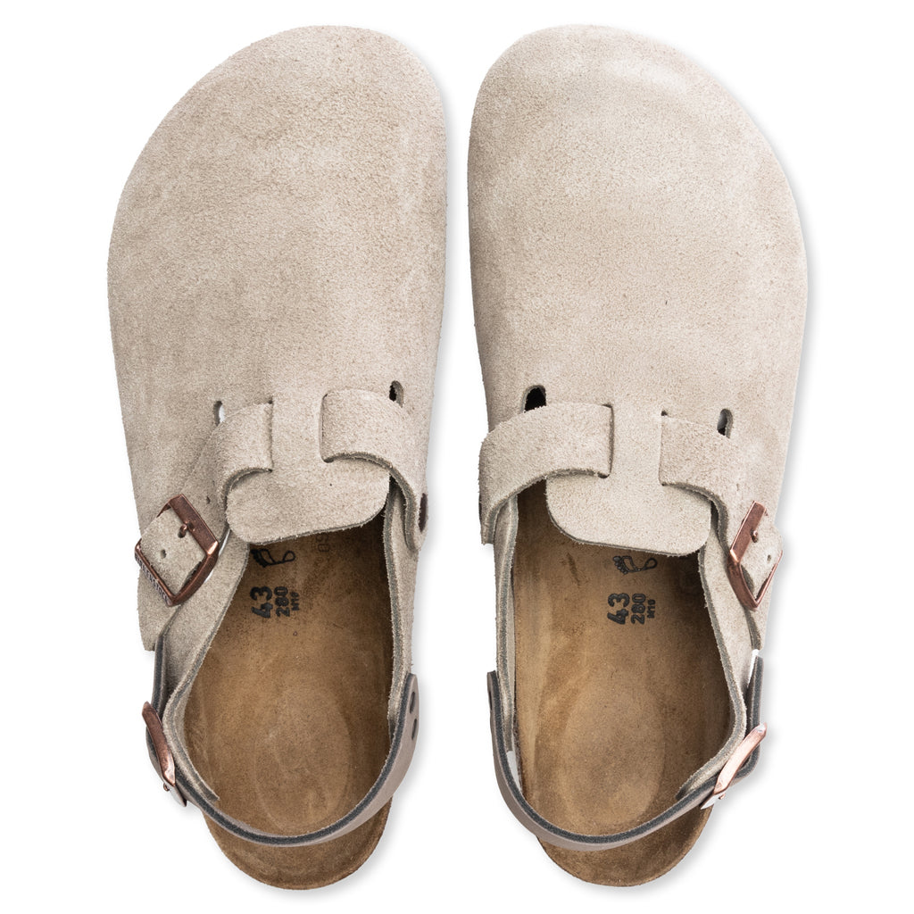 Wide Tokio Suede Leather - Taupe