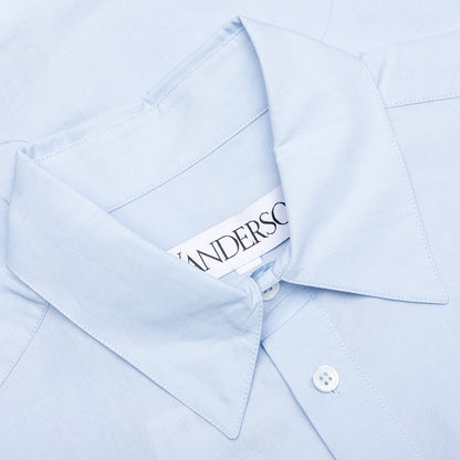 Window Embroidery Shirt - Light Blue