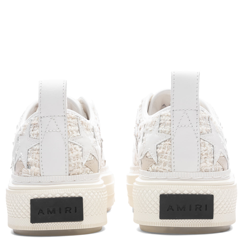 Women's Boucle Stars Court Low - Alabaster