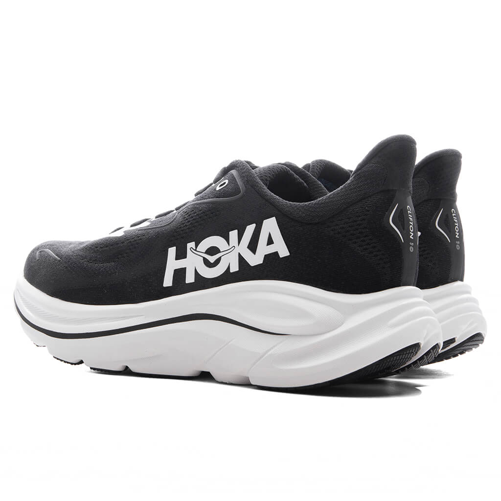 Women's Clifton 10 - Black/White