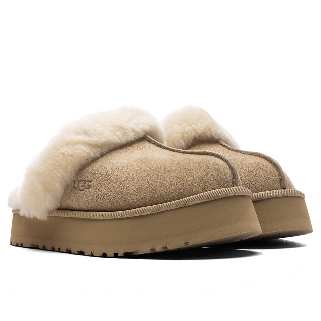 Women's Disquette Slipper - Sand