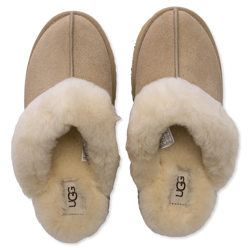 Women's Disquette Slipper - Sand