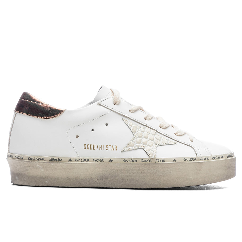 Women's Hi Star - White/Butter/Bronze