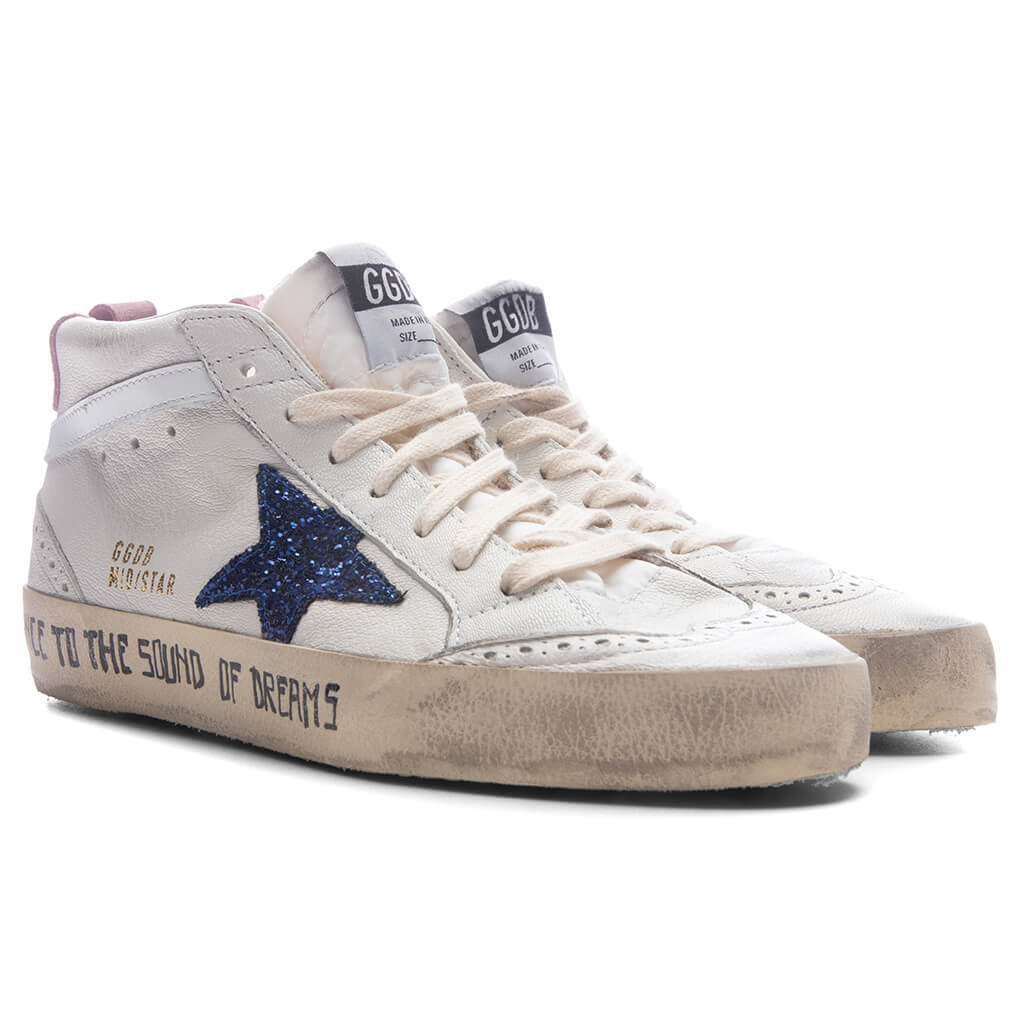 Women's Mid Star - White/Blue/Pink