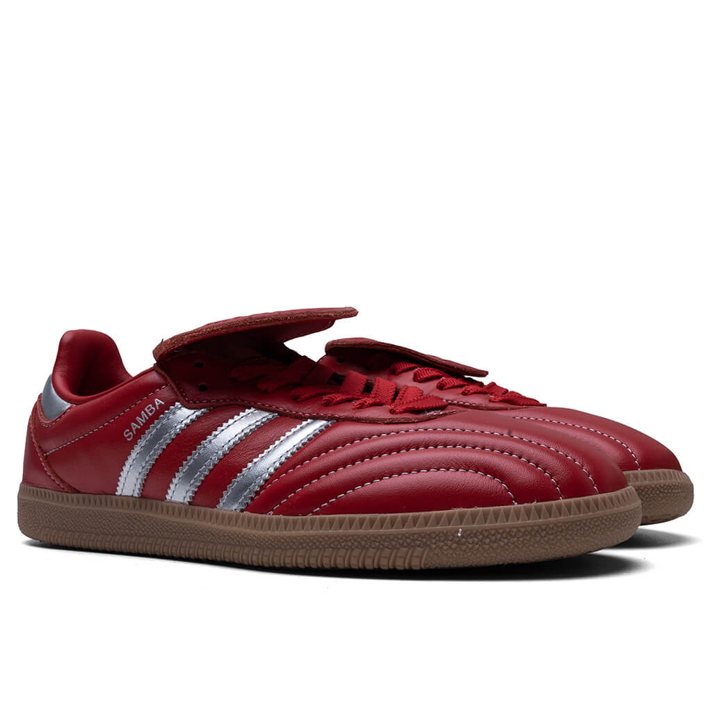 Women's Samba Long Tongue - Better Scarlet/Silver Metallic/Gum