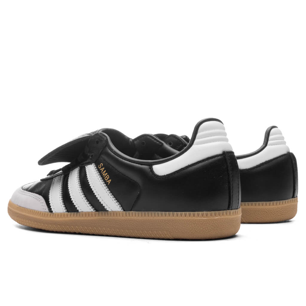 Women's Samba LT - Core Black/Cloud White/Gold Metallic