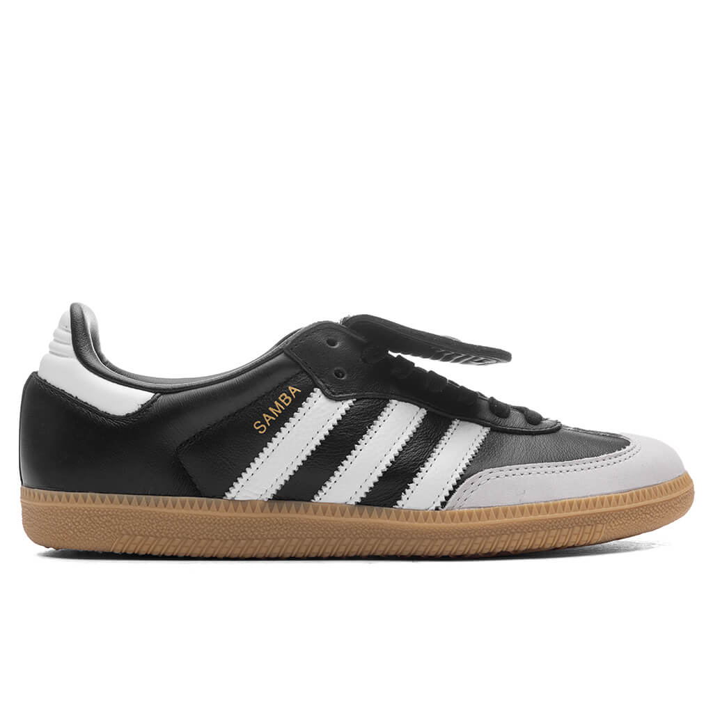 Women's Samba LT - Core Black/Cloud White/Gold Metallic