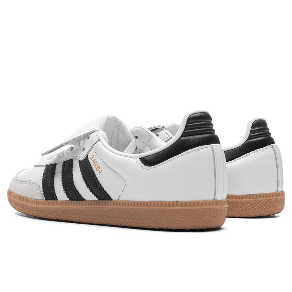Women's Samba LT - Cloud White/Core Black/Gold Metallic