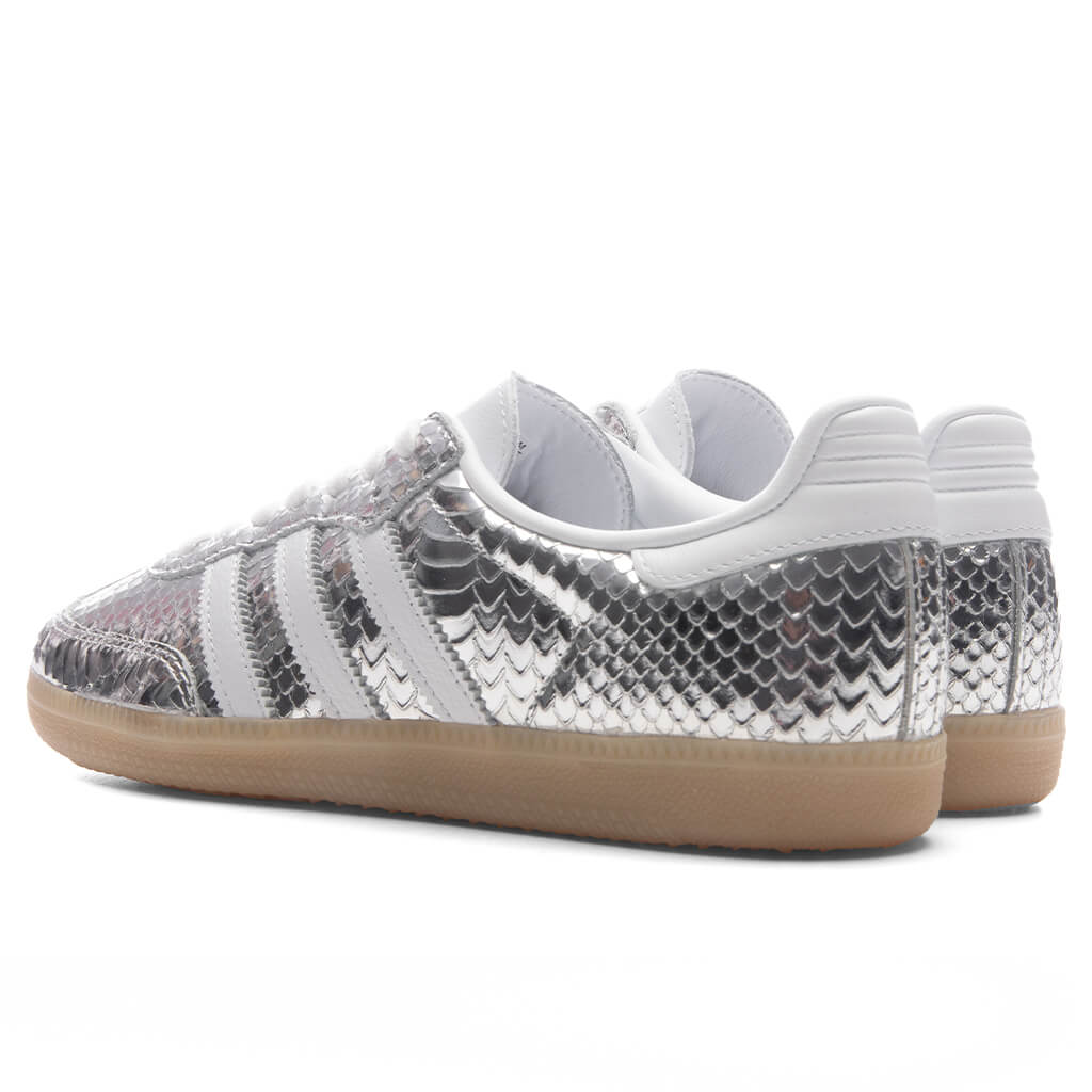 Women's Samba OG - Silver Metallic/Footwear White/Gum