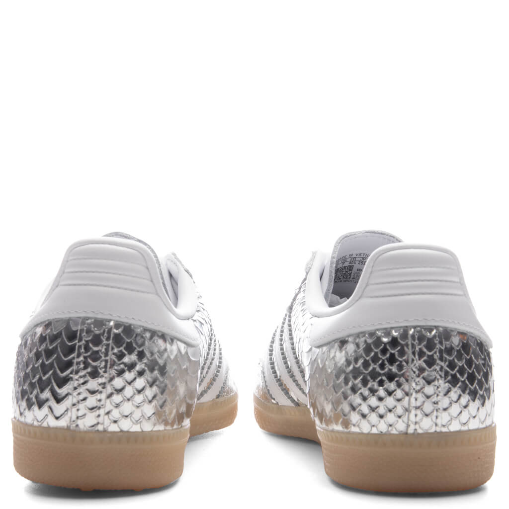Women's Samba OG - Silver Metallic/Footwear White/Gum