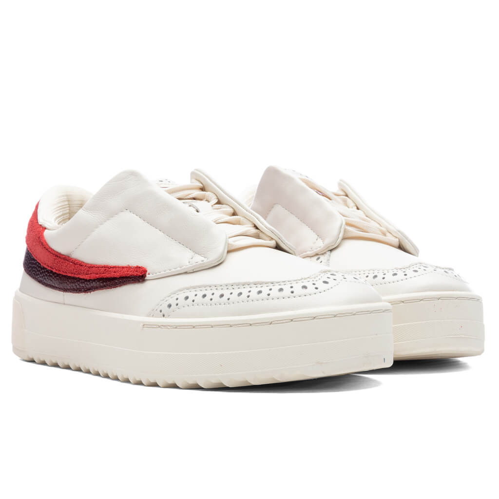 Women's Sanati Sl - Gardenia/Fila Red/Syrah