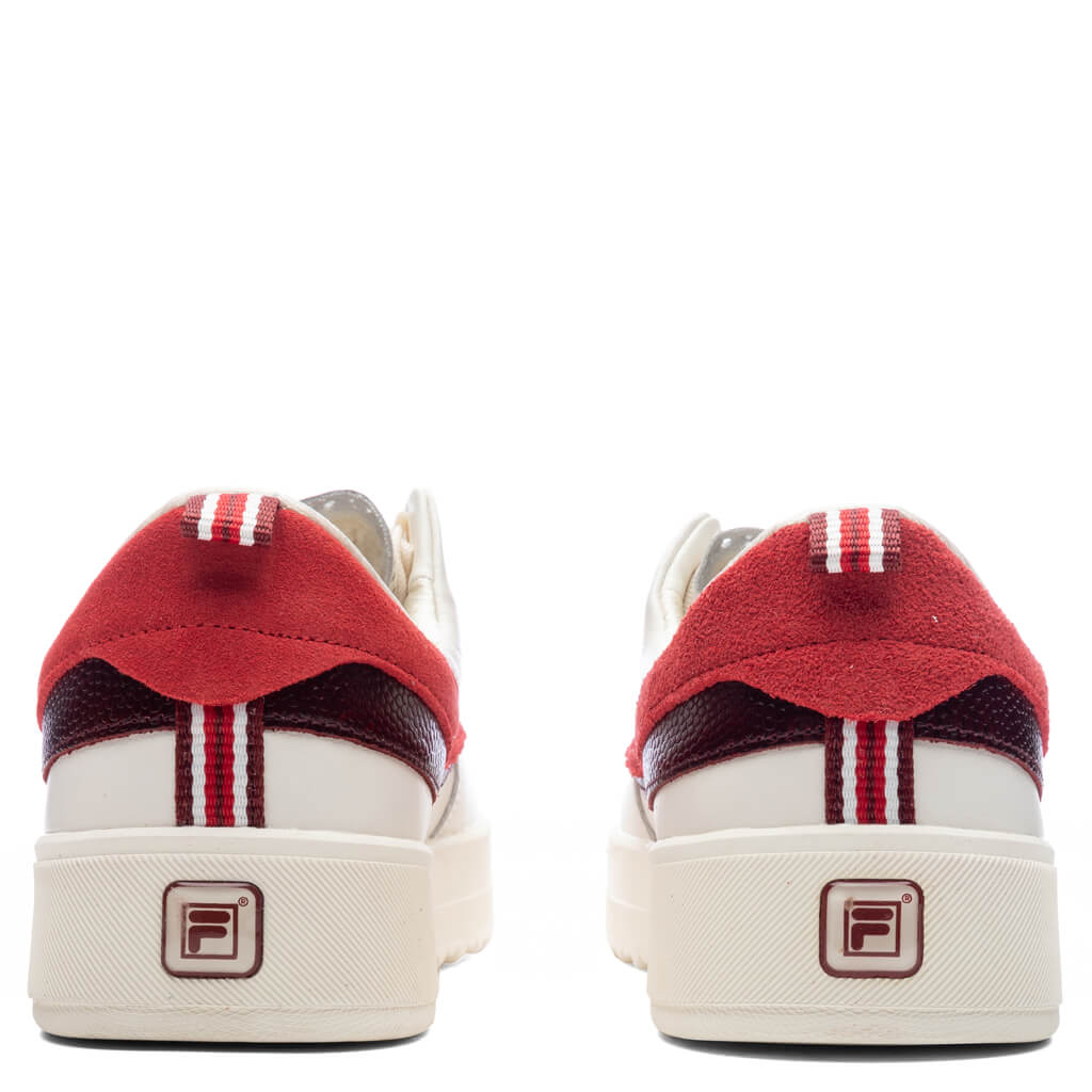 Women's Sanati Sl - Gardenia/Fila Red/Syrah