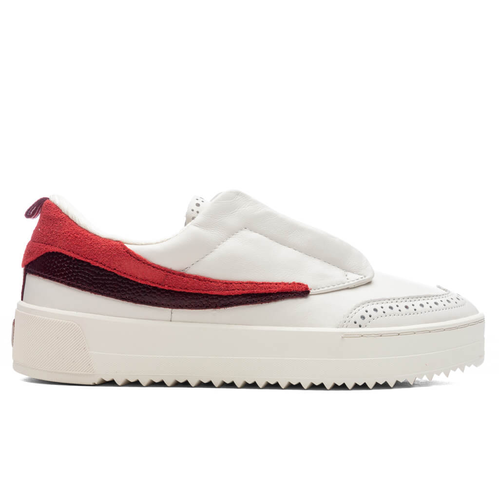 Women's Sanati Sl - Gardenia/Fila Red/Syrah