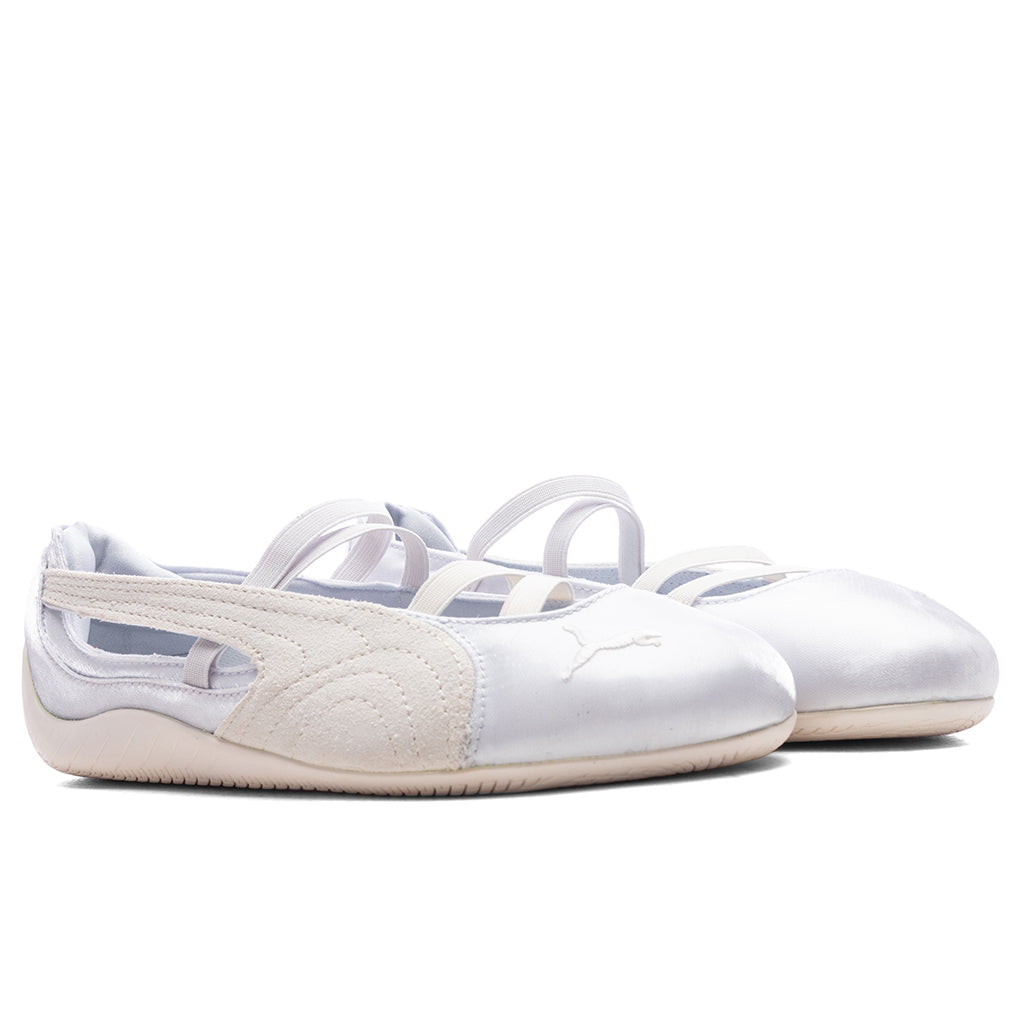 Women's Speedcat Ballet Satin - Silver Mist/Warm White