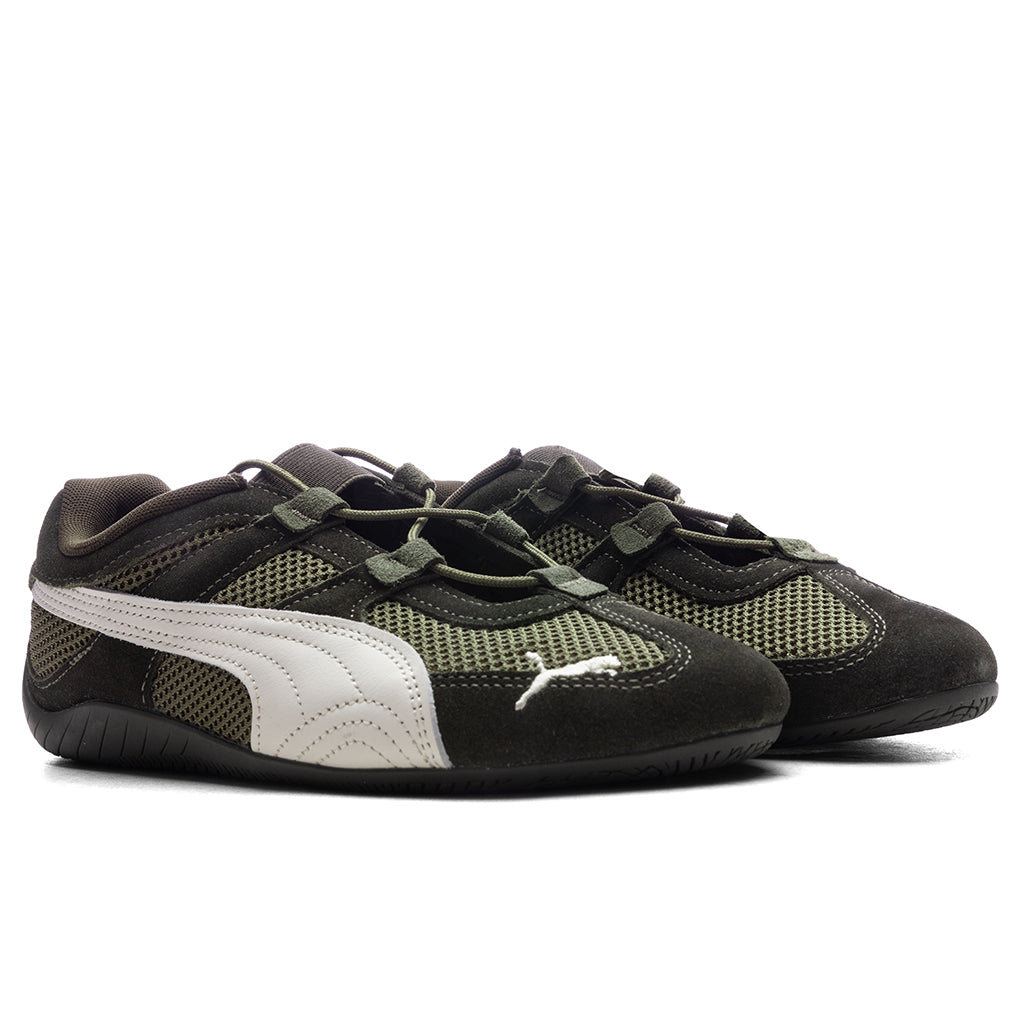 Women's Speedcat Go - Dark Olive/Warm White