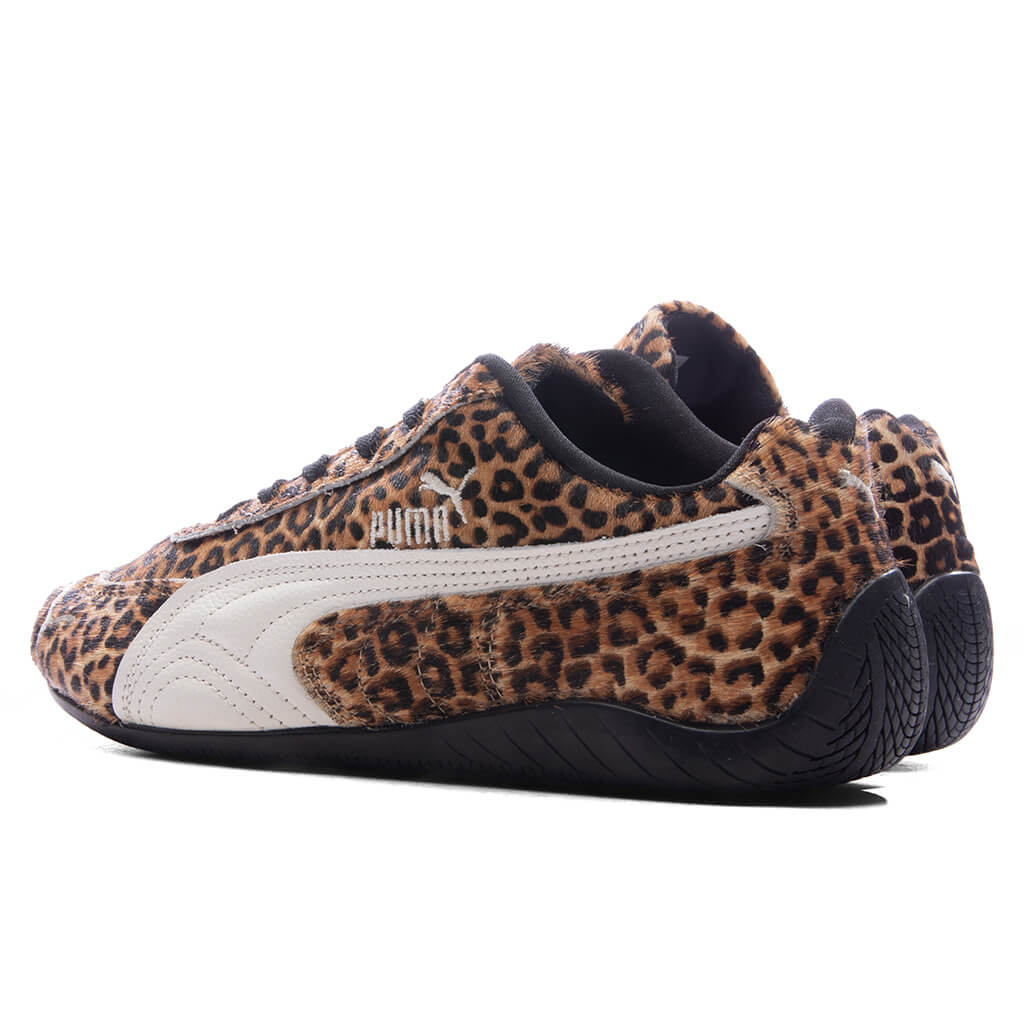 Women's Speedcat Leopard - Black/Warm White