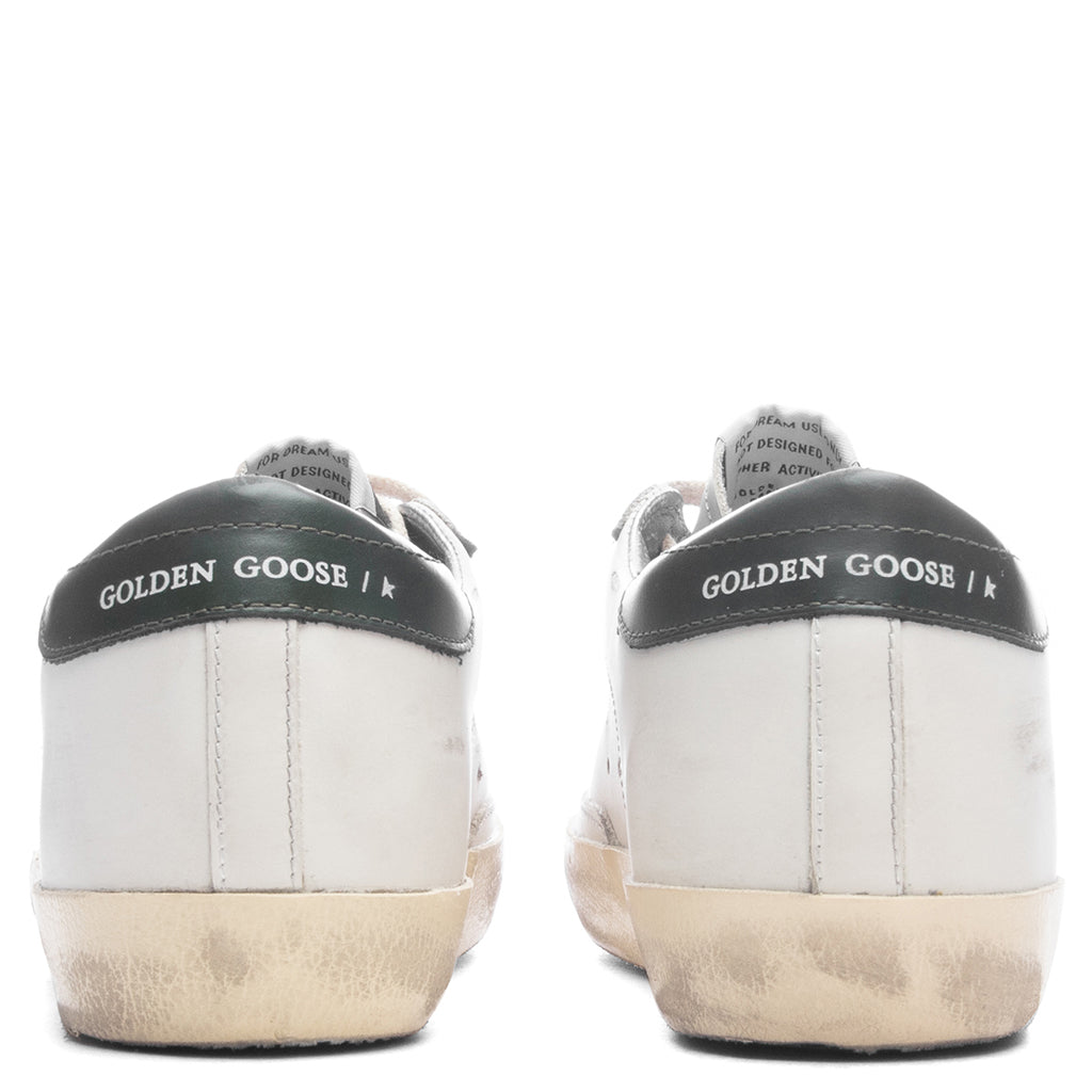 Women's Super-Star - White/Light Pink/Dark Green