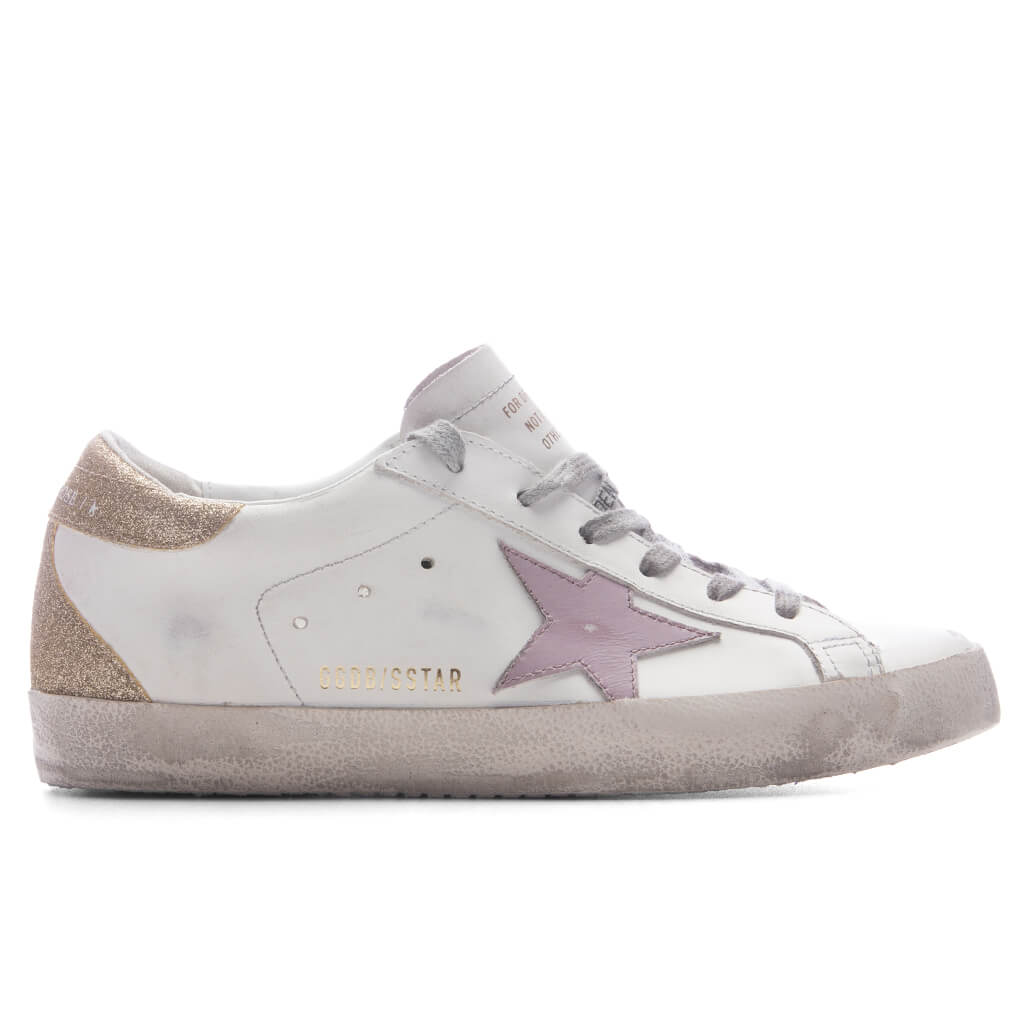 Women's Super-Star - White/Lilac/Platinum