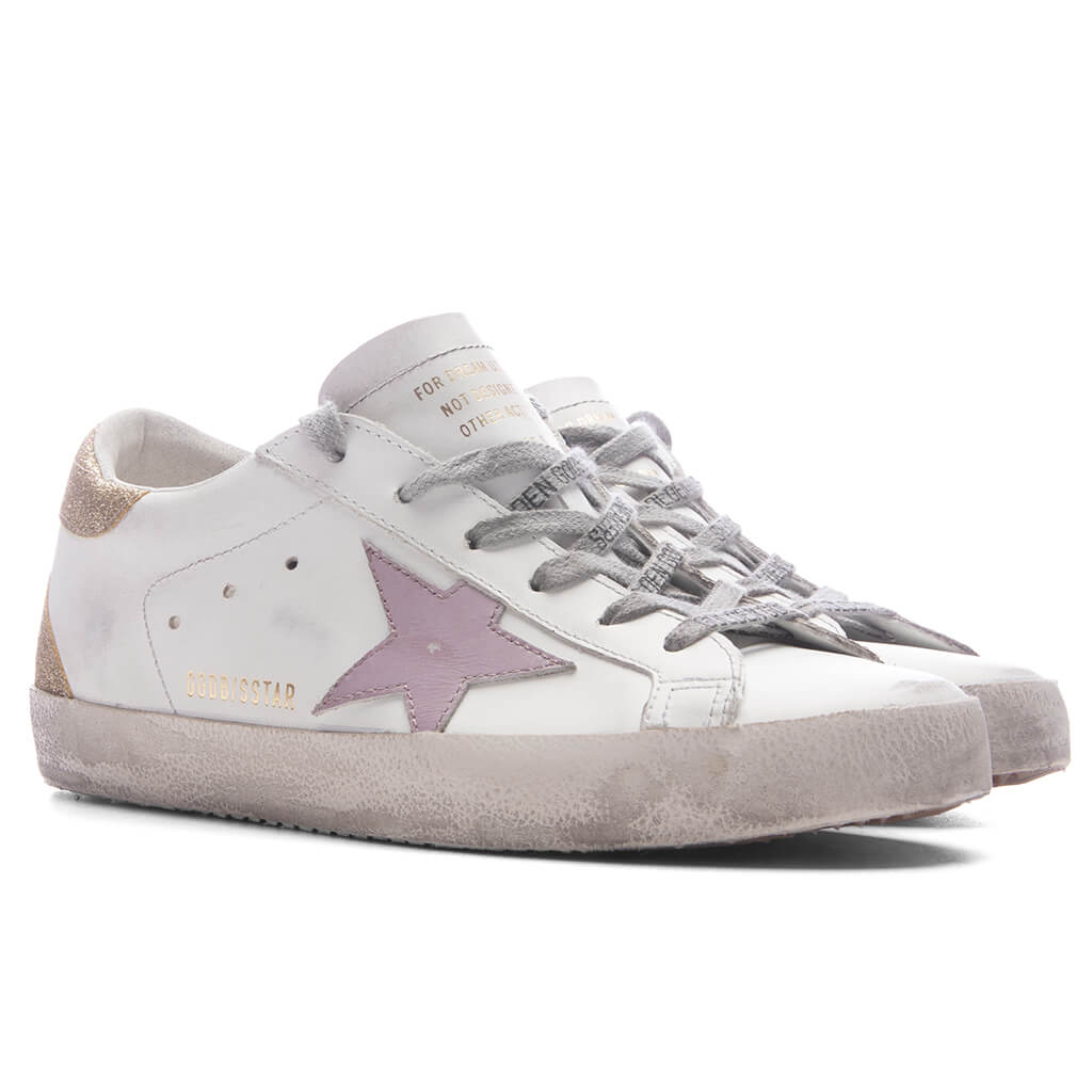 Women's Super-Star - White/Lilac/Platinum