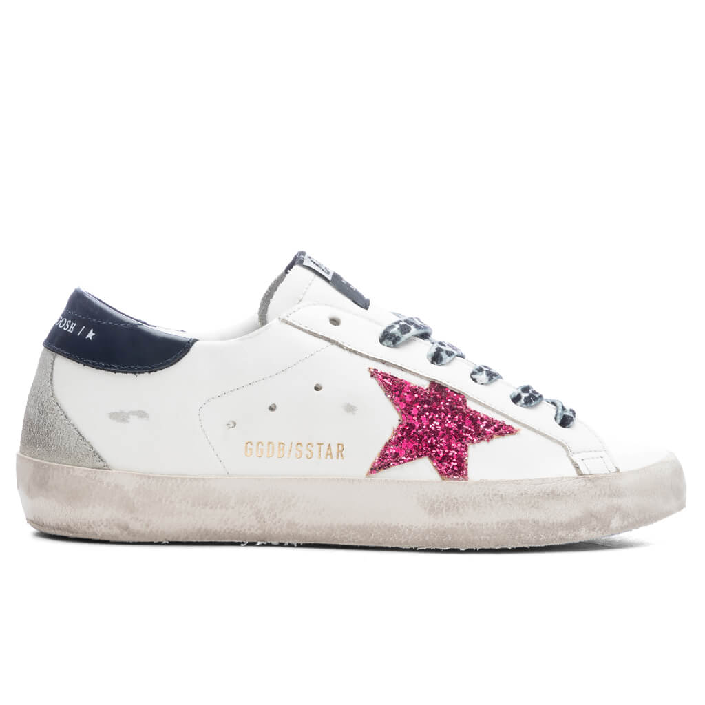 Women's Super Star Sneaker - White/Fucsia/Blue