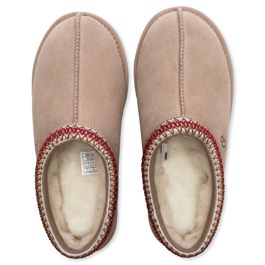 Women's Tasman Slipper - Sand/Dark Cherry