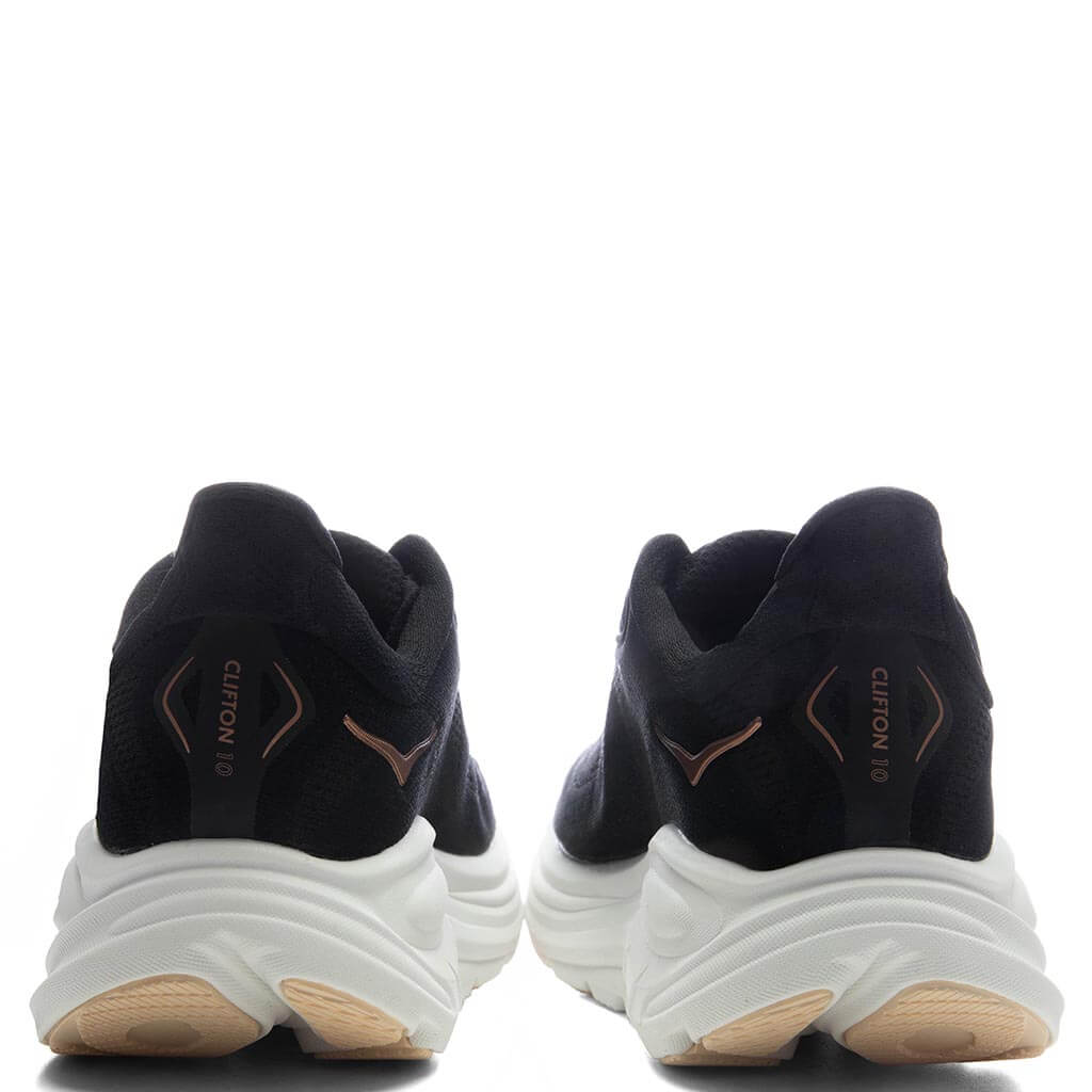 Women's Clifton 10 - Black/Rose Gold