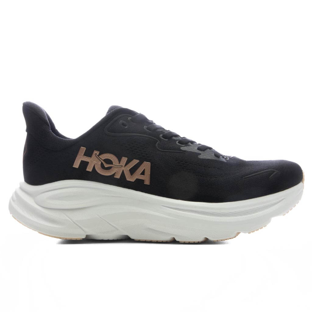 Women's Clifton 10 - Black/Rose Gold