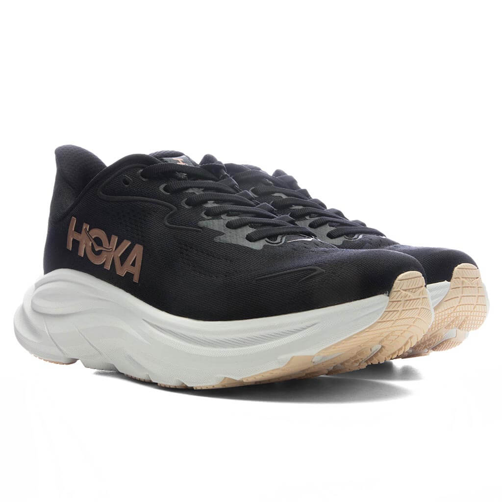 Women's Clifton 10 - Black/Rose Gold