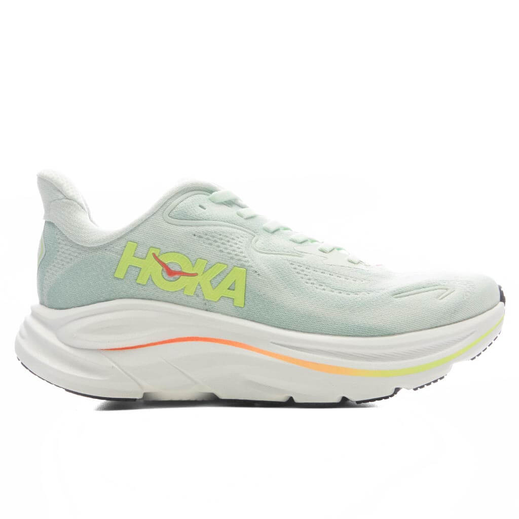 Women's Clifton 10 - Sea Glass/Neon Flame