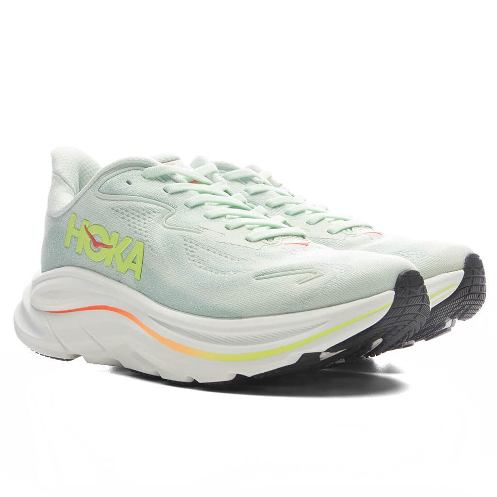 Women's Clifton 10 - Sea Glass/Neon Flame