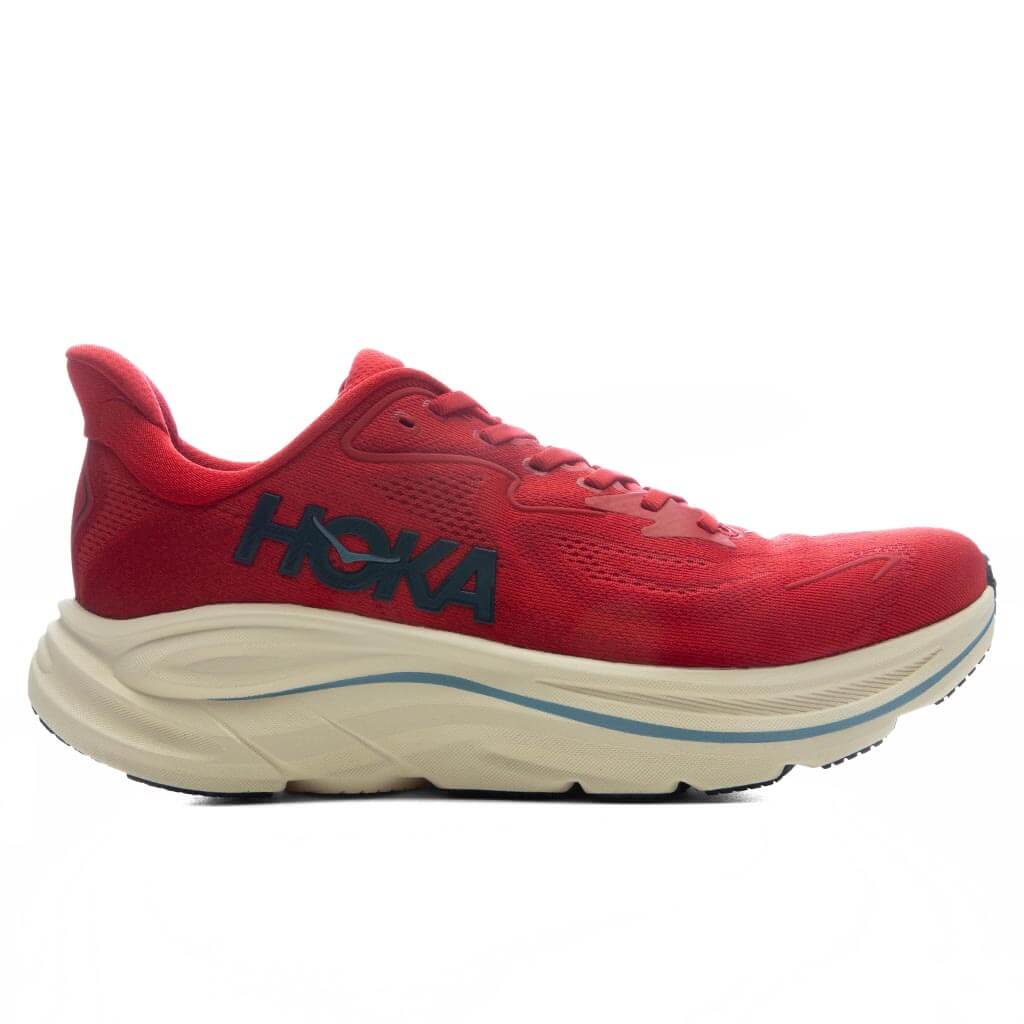 Women's Clifton 10 - Vermillion/Varsity Navy