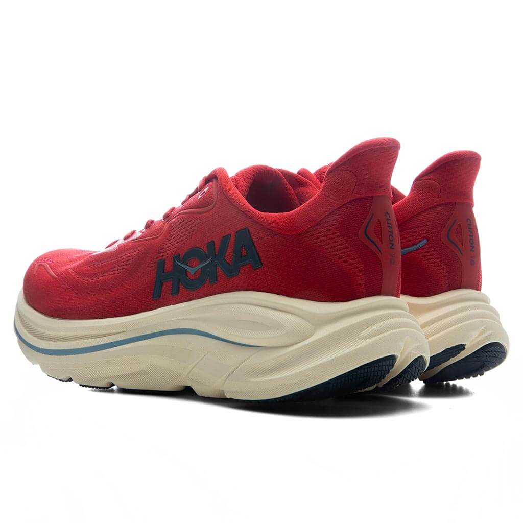 Women's Clifton 10 - Vermillion/Varsity Navy