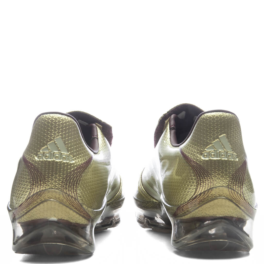 Women's F50 Adiframe Walkable - Gold Metallic/Ice Gold Metallic/Maroon
