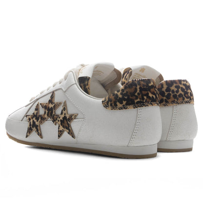 Women's Leopard Pacific Flat - Alabaster