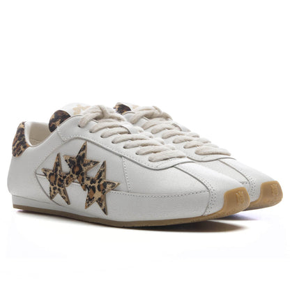 Women's Leopard Pacific Flat - Alabaster