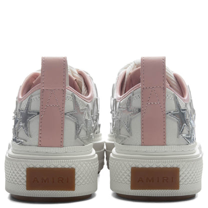 Women's Metallic Stars Court Low - Pink