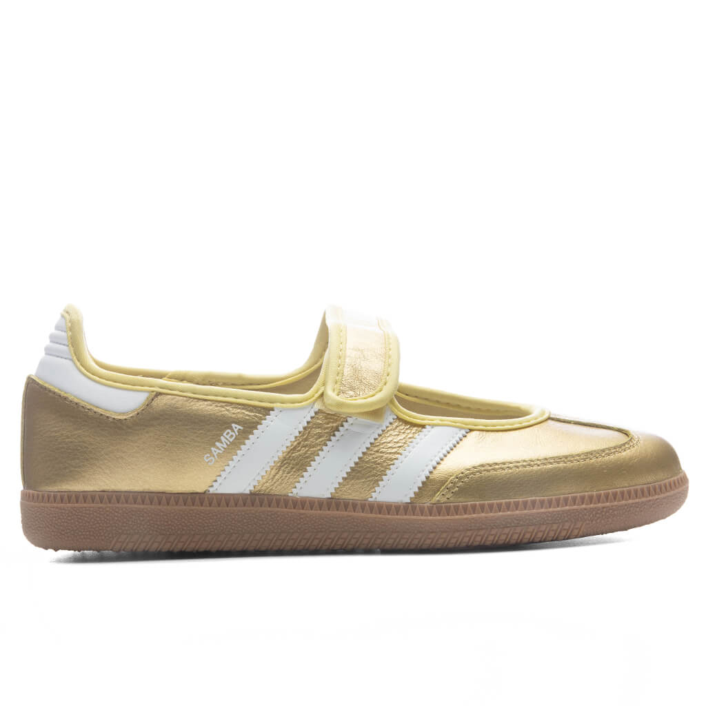 Women's Samba Jane - Gold Metallic/Cloud White/Gum