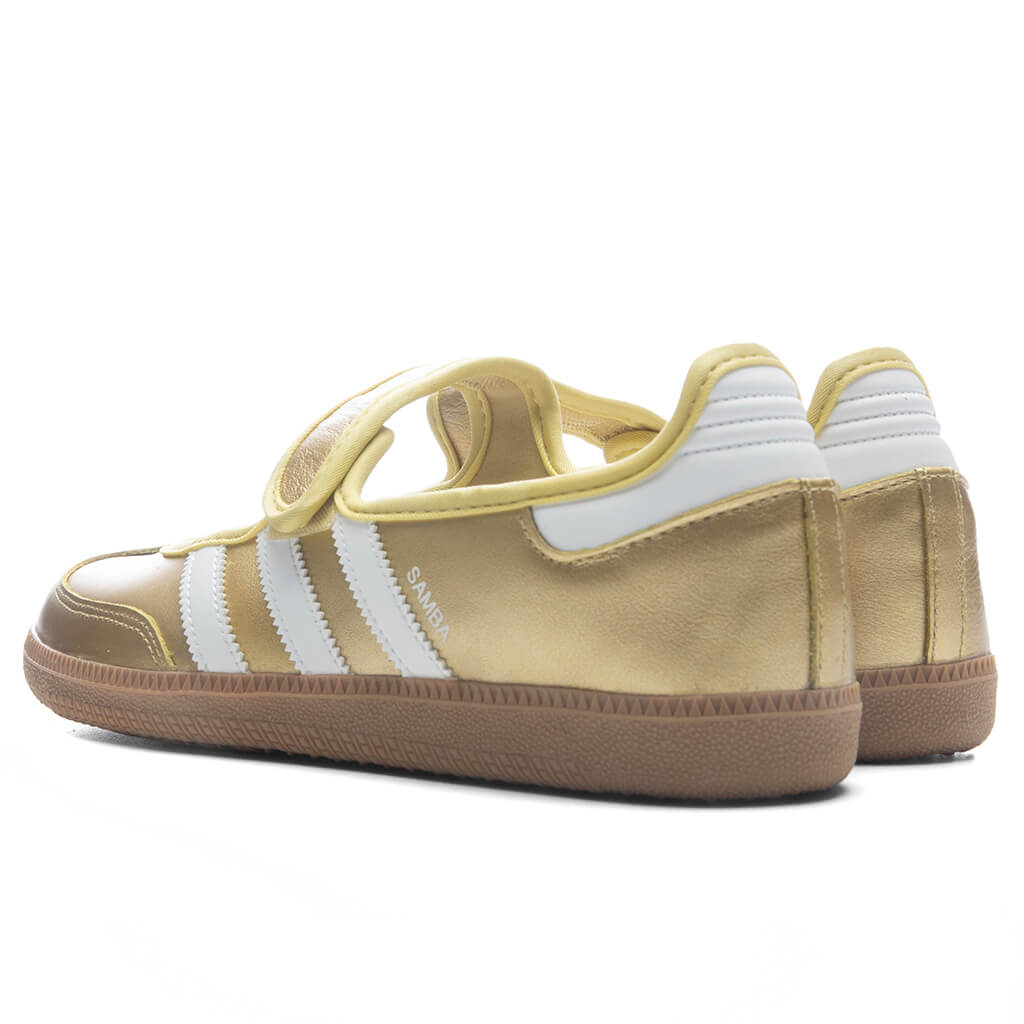 Women's Samba Jane - Gold Metallic/Cloud White/Gum