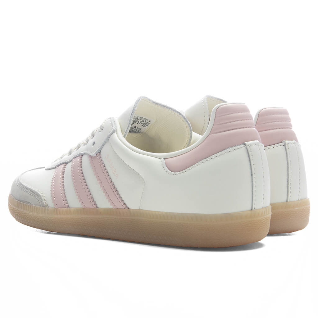 Women's Samba OG - Off White/Sandy Pink/Gum